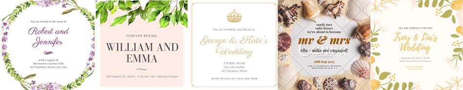 crear invitaciones de boda online gratis para imprimir