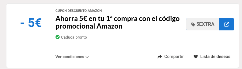 ¿Cómo conseguir un Cupón Descuento 5€ en Amazon 2023 y mucho más?